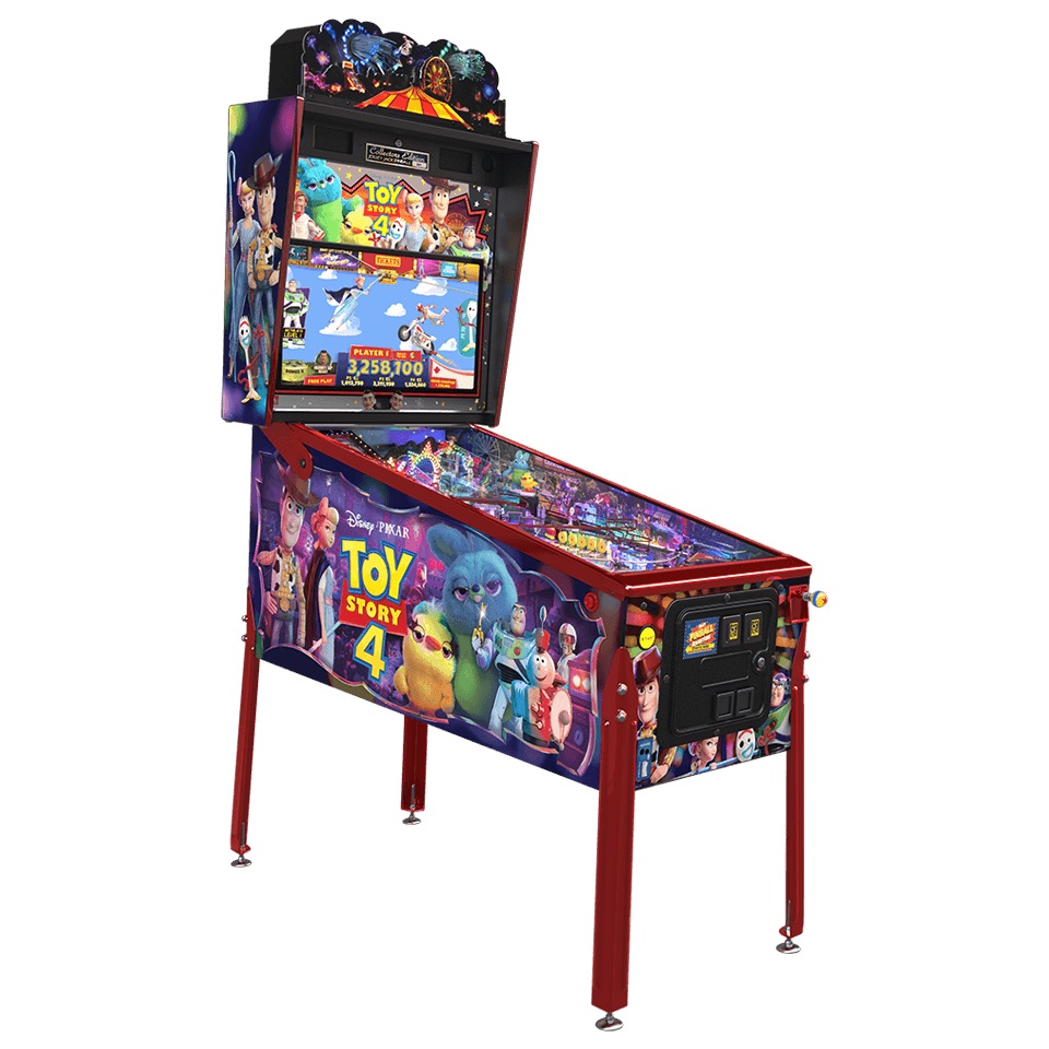 JERSEY JACK PINBALL TOY STORY 4 CE Pinball Machine for sale IN STOCK A FEW AVAILABLE! COIN